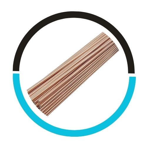 450 mm Copper Welding Electrodes