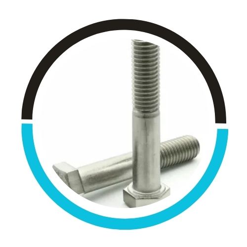 Partially-Threaded Hex Bolts
