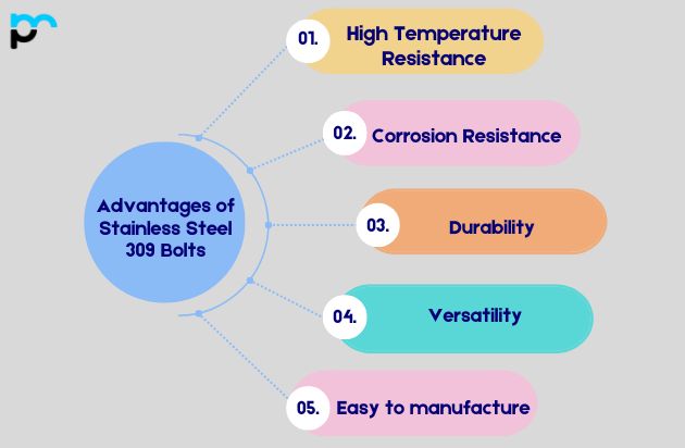 Advantages of Stainless Steel 309 Bolts