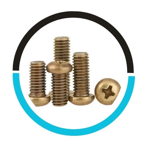 Aluminium Bronze Pan Head Screw in UAE