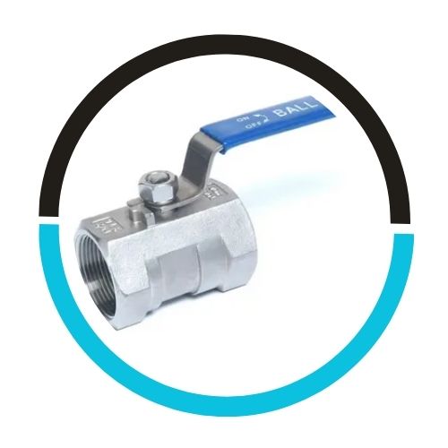 One Piece Design Screwed Ball Valve (FB) in UAE