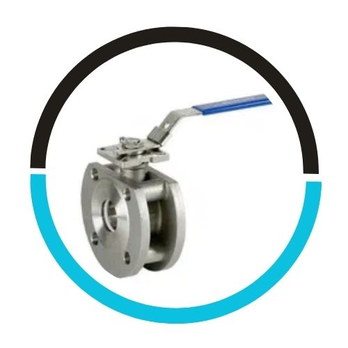 Stainless Steel Flanged Butterfly Valve in UAE