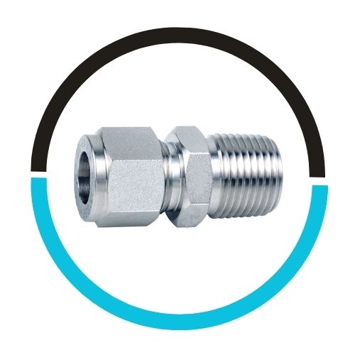 Stainless Steel Male Instrumentation Tube Fittings in UAE