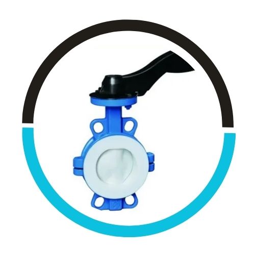 Teflon Lined Butterfly Valves in UAE