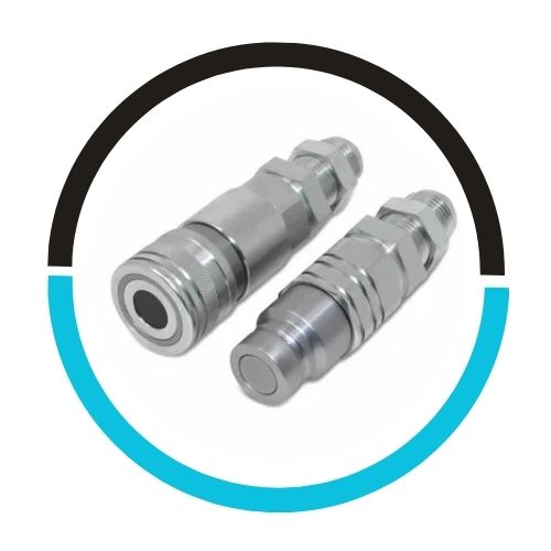 Threaded Flat Face Hydraulic Coupling in UAE