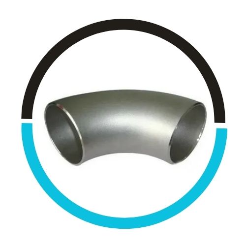 UNS S31803 Duplex Male Pipe Weld Elbow in UAE