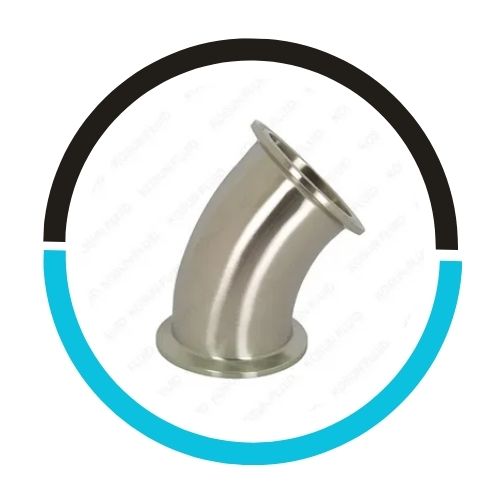 45º Tri-Clamp Elbow in UAE