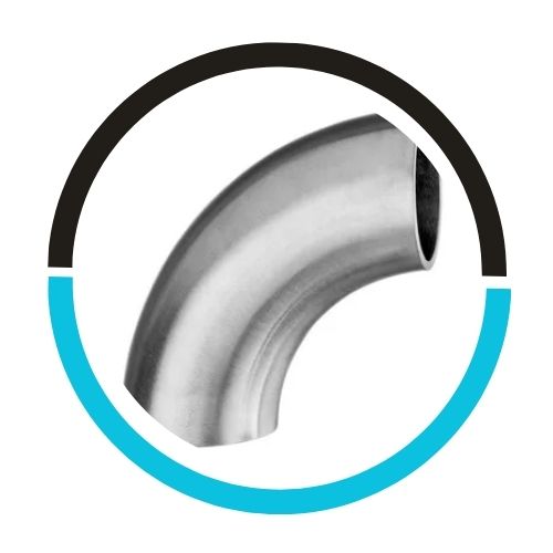 45º Tri-Clamp x Butt-Weld Elbow in UAE