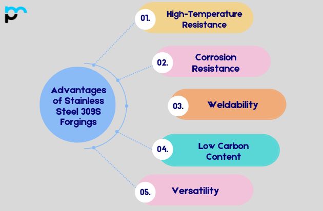 Advantages of Stainless Steel 309S Forgings