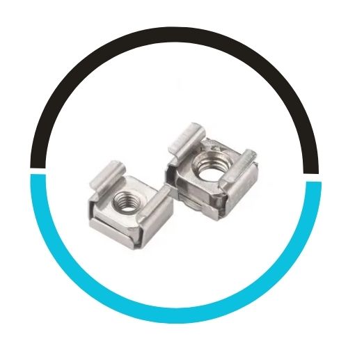M5 Steel Square Lock Cage Nut