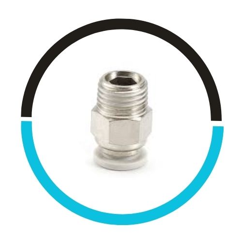 Stainless Steel Ball and Sleeve Pneumatic Fittings in UAE