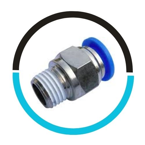 Stainless Steel Threaded Pneumatic Fittings in UAE