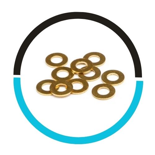Brass Fibre Nylon Gasket Washer Rings in UAE