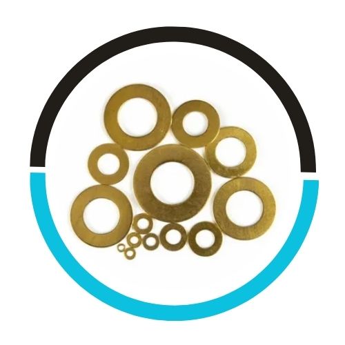 Brass Flat Round Gaskets in UAE