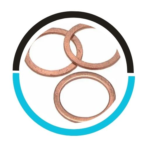 Copper Flat Metal Gaskets in UAE